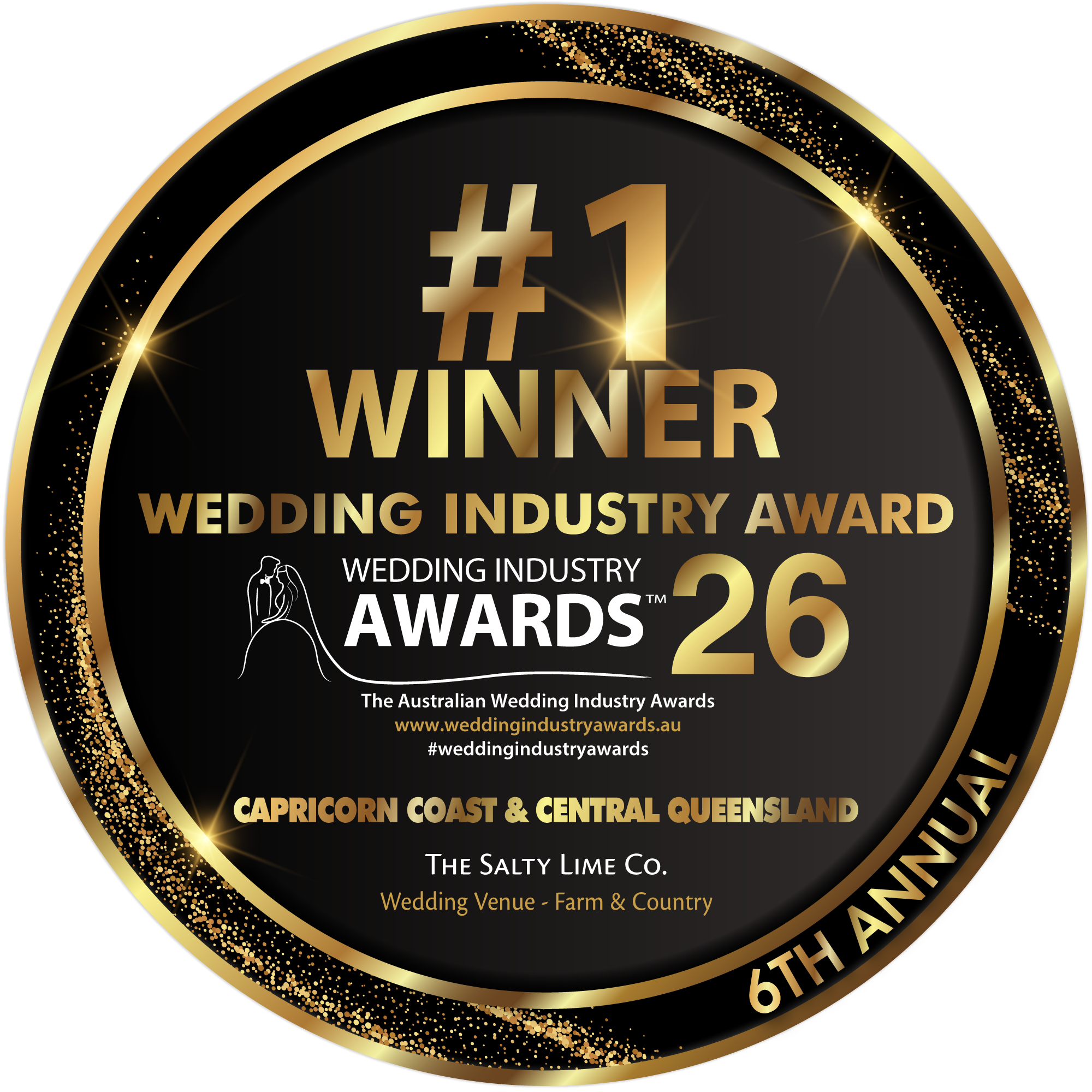 2026 number one Wedding Industry Award winner, Wedding Venue - Farm and Country
