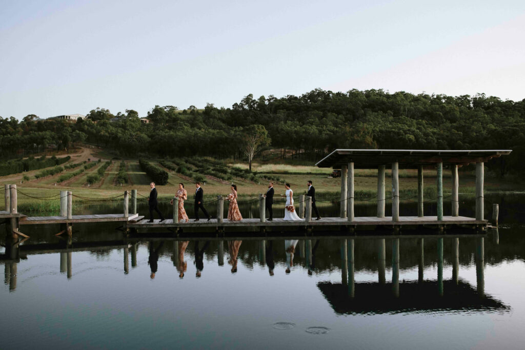 The Salty Lime Co lake and wedding venue grounds